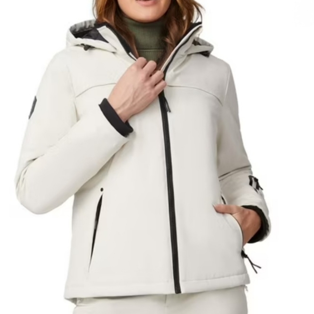 Free Country Thermo Ski Super Softshell Snow Jacket Oyster S